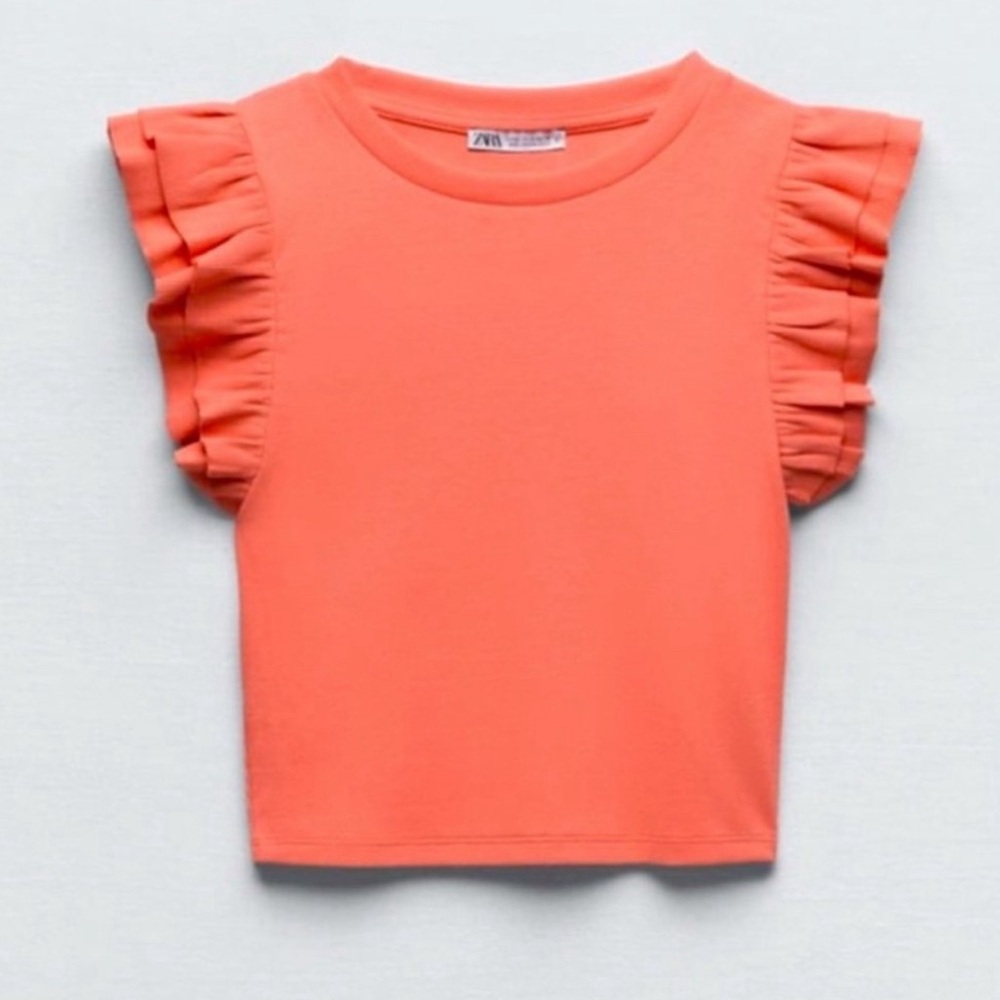 Zara Ruffle Top